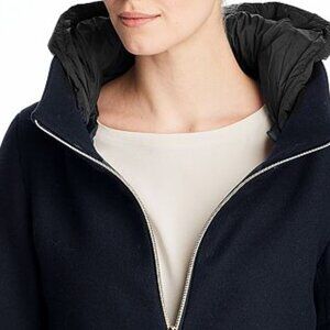 Herno Mixed Media Down Coat